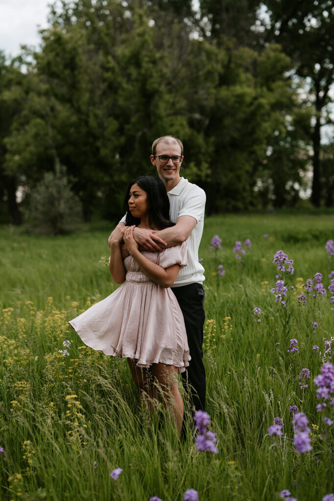 mandan north dakota engagement photos