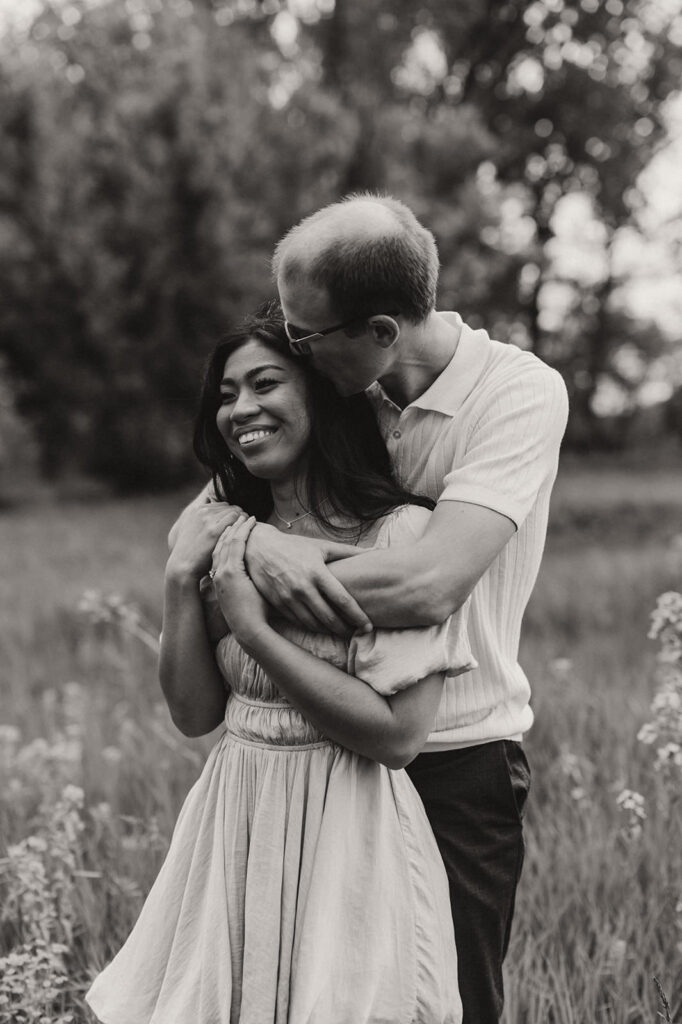 mandan north dakota engagement photos