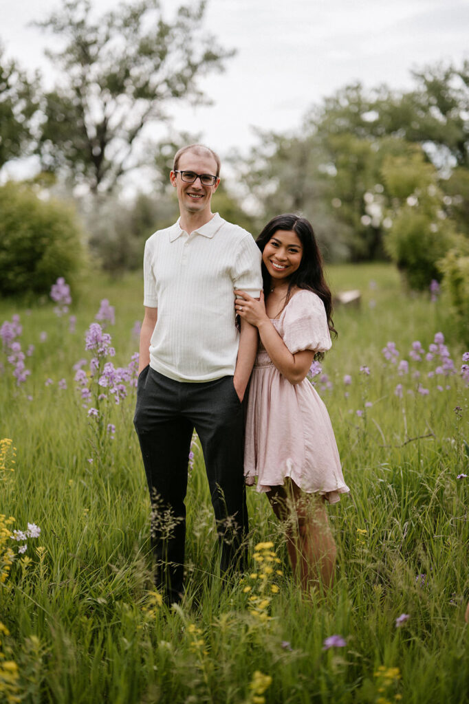 mandan north dakota engagement photos