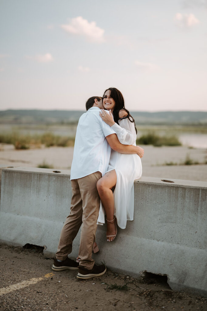 bismarck engagement photos