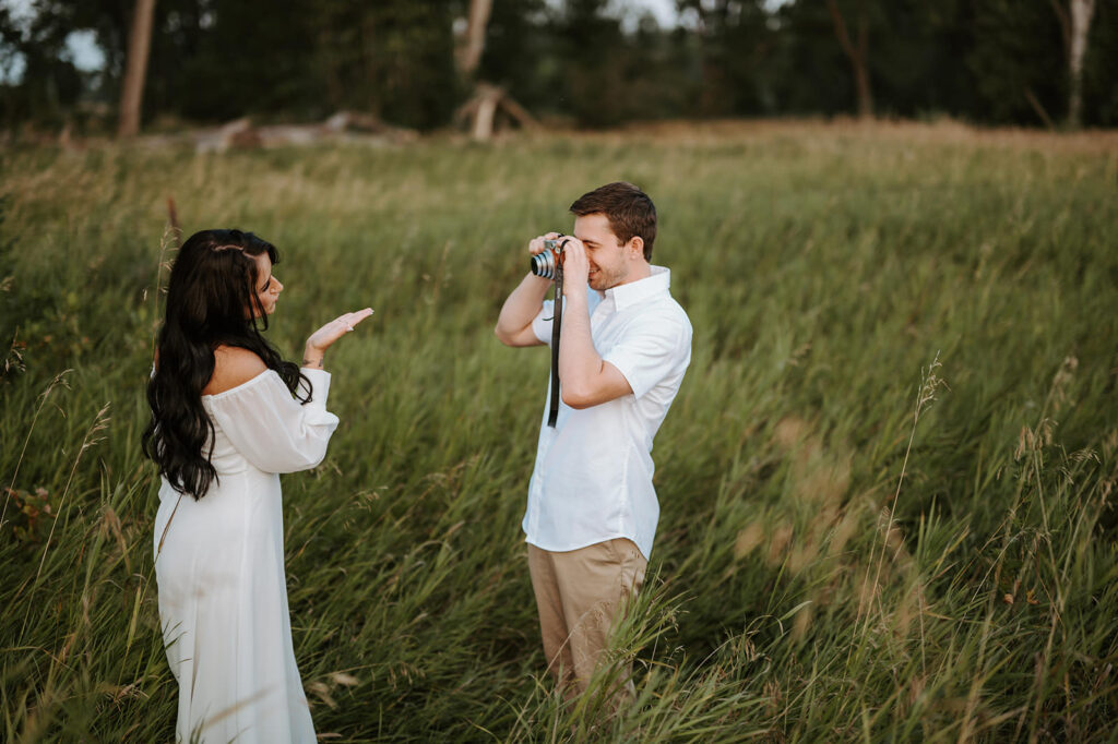 bismarck engagement photos