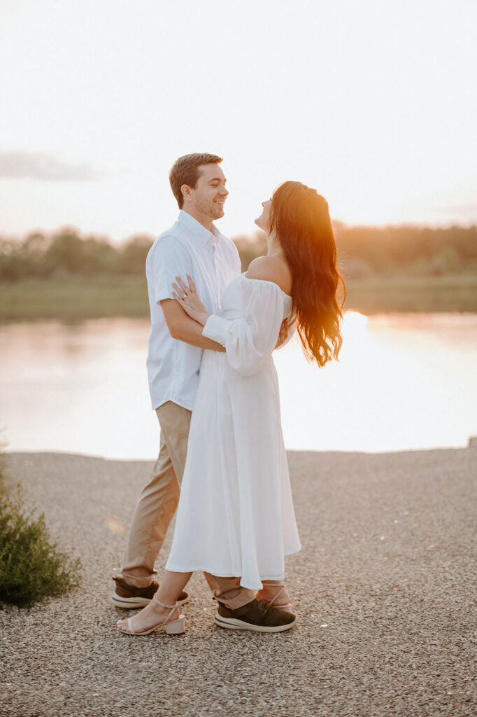 bismarck engagement photos