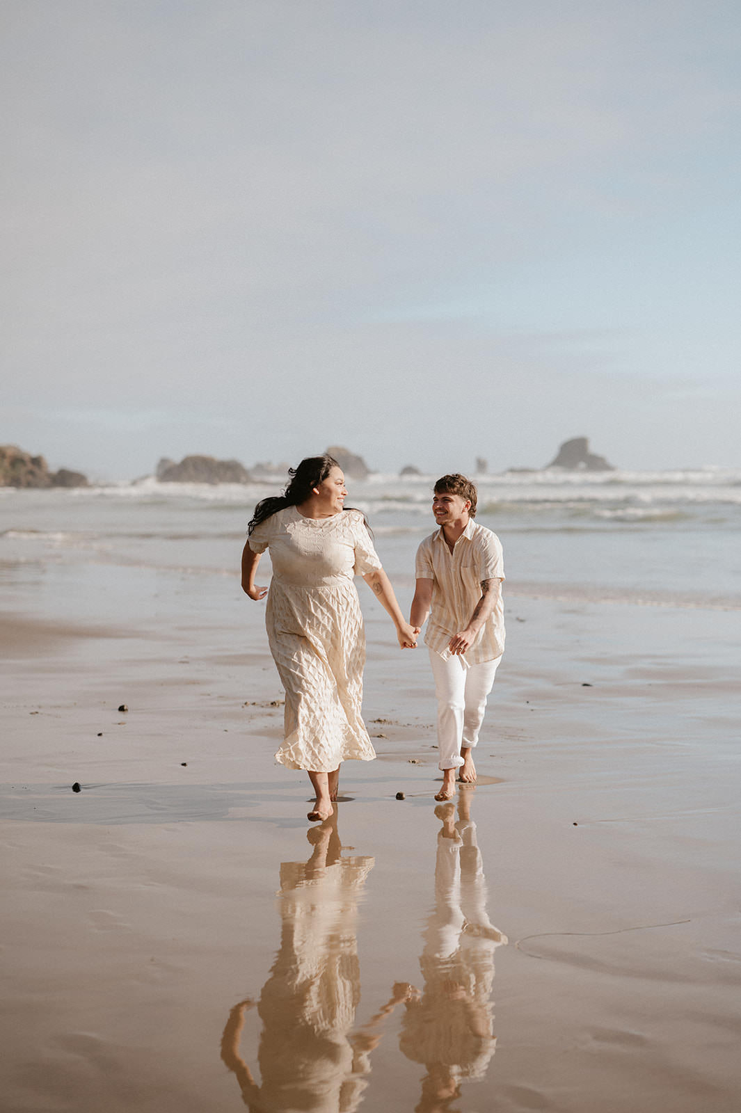 cannon beach engagement photos