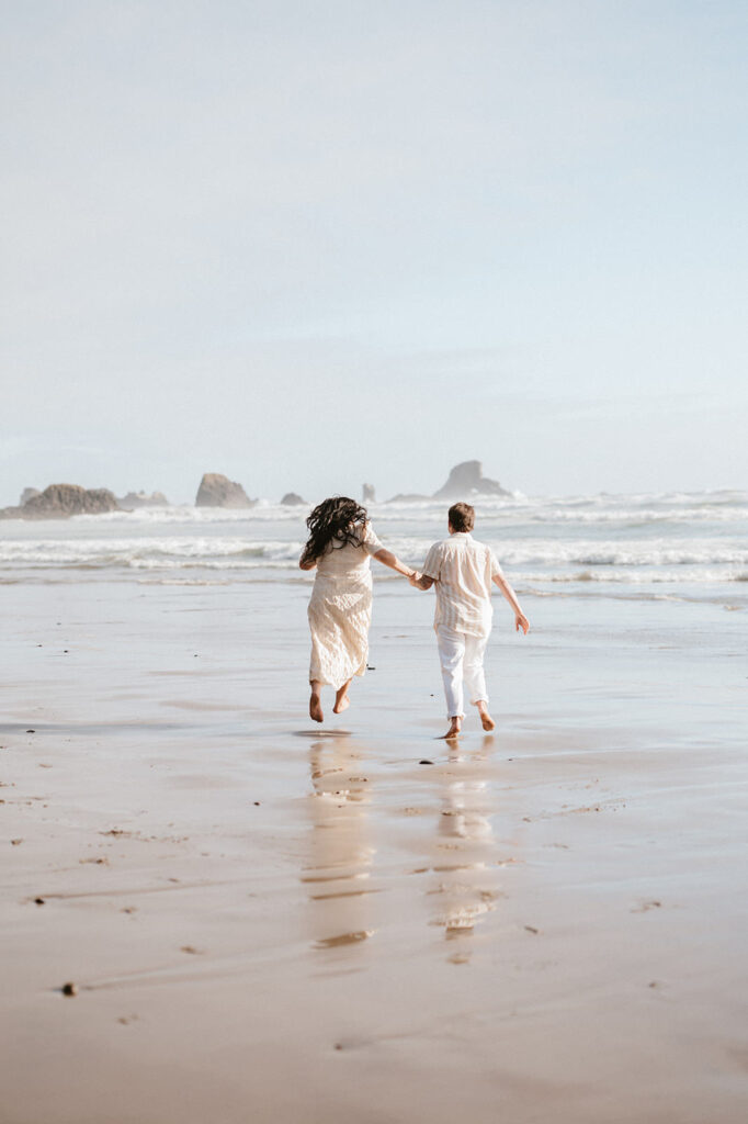 cannon beach engagement photos