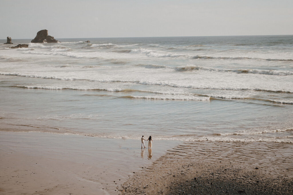 cannon beach engagement photos