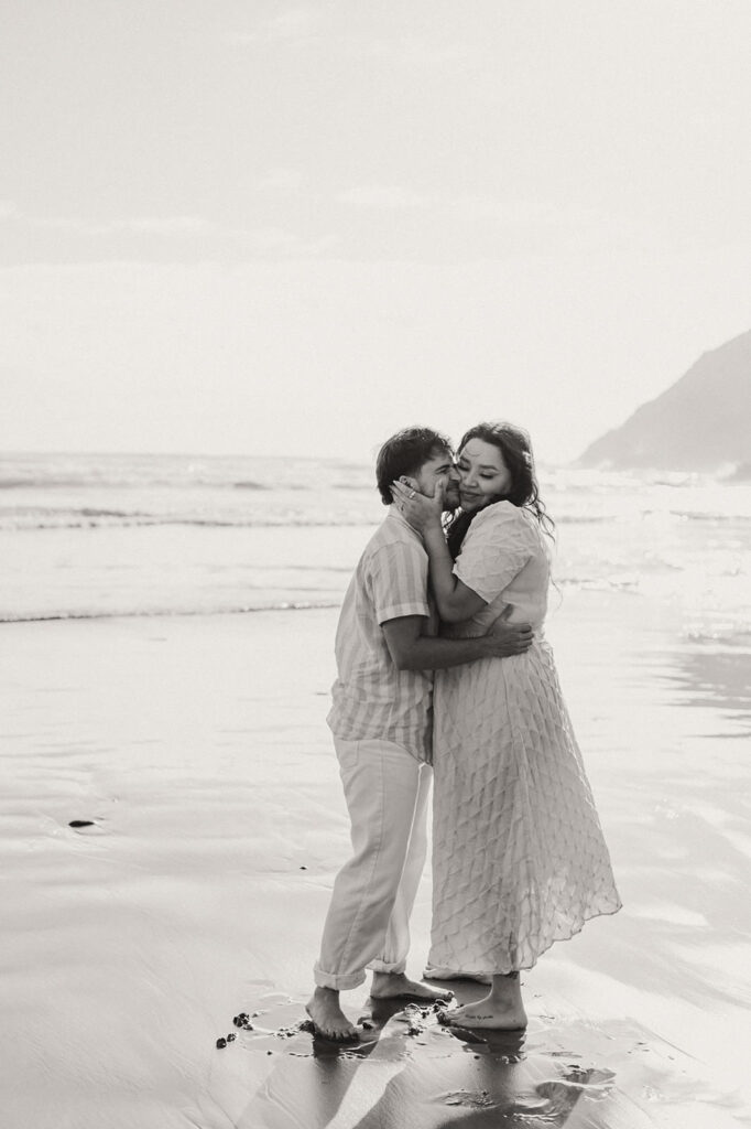 cannon beach engagement photos