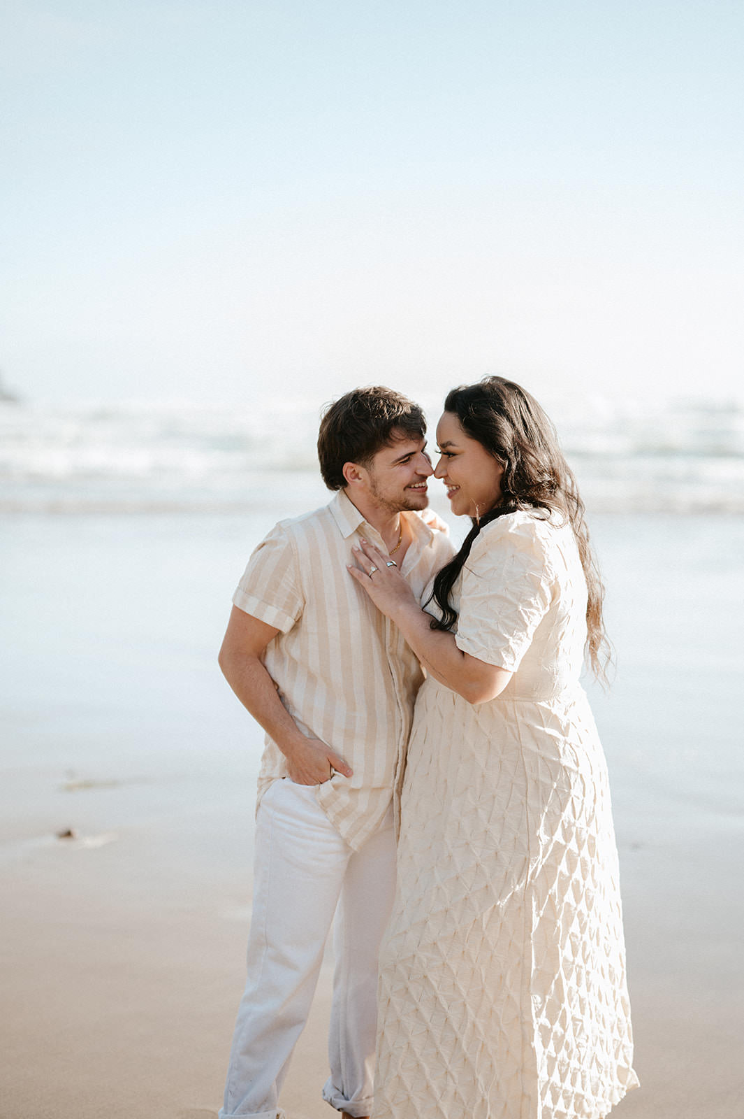 cannon beach engagement photos